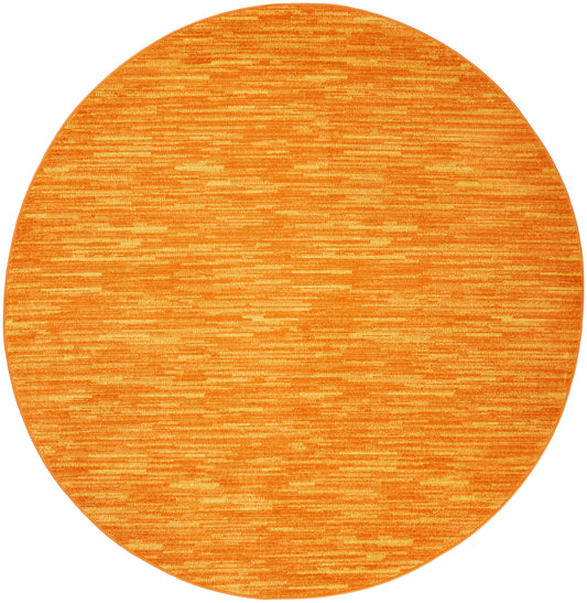 Nourison Nourison Essentials 8' x Round Sunburst Outdoor Rug