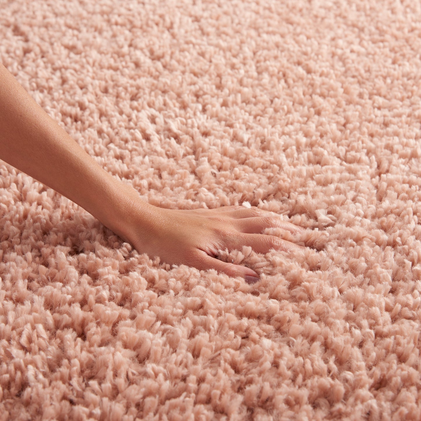 Nourison Malibu Shag 7' x 10' Blush Shag Indoor Rug