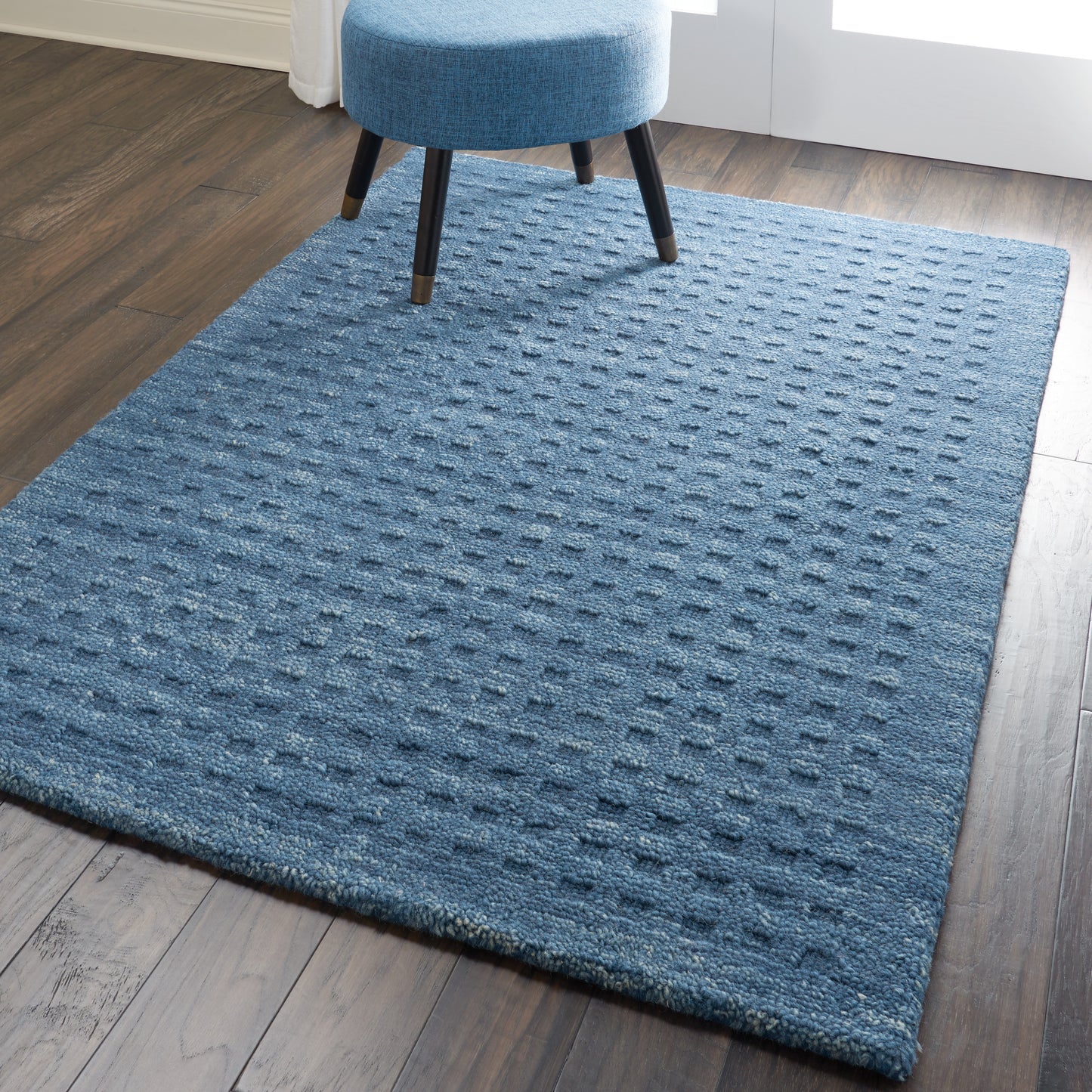Nourison Marana 3'9" x 5'9" Navy Contemporary Indoor Rug