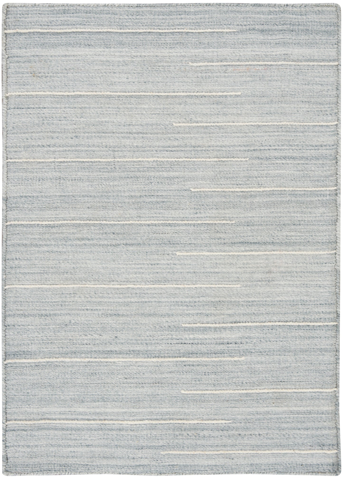 Nourison Interweave 2' x 3' Light Blue Modern Indoor Rug