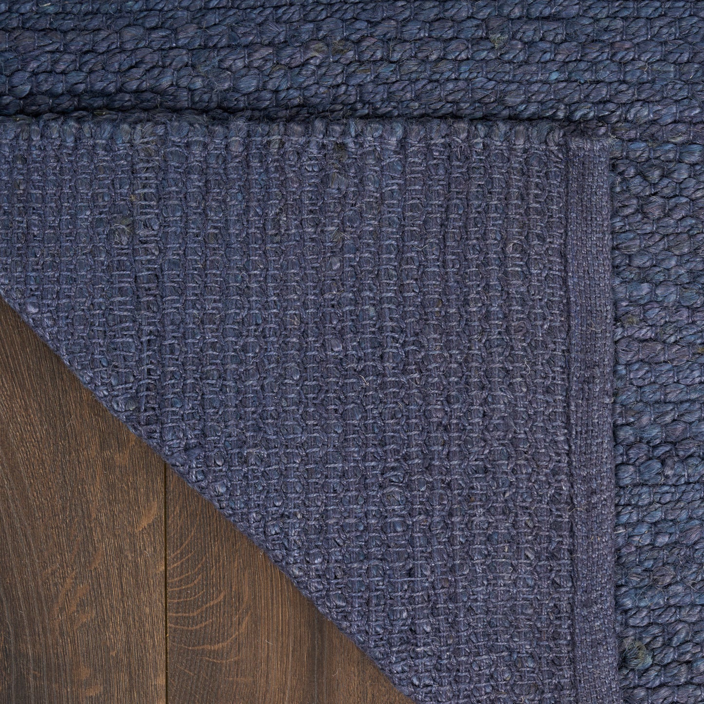 Nourison Natural Jute 5' x 7' Navy Farmhouse Indoor Rug
