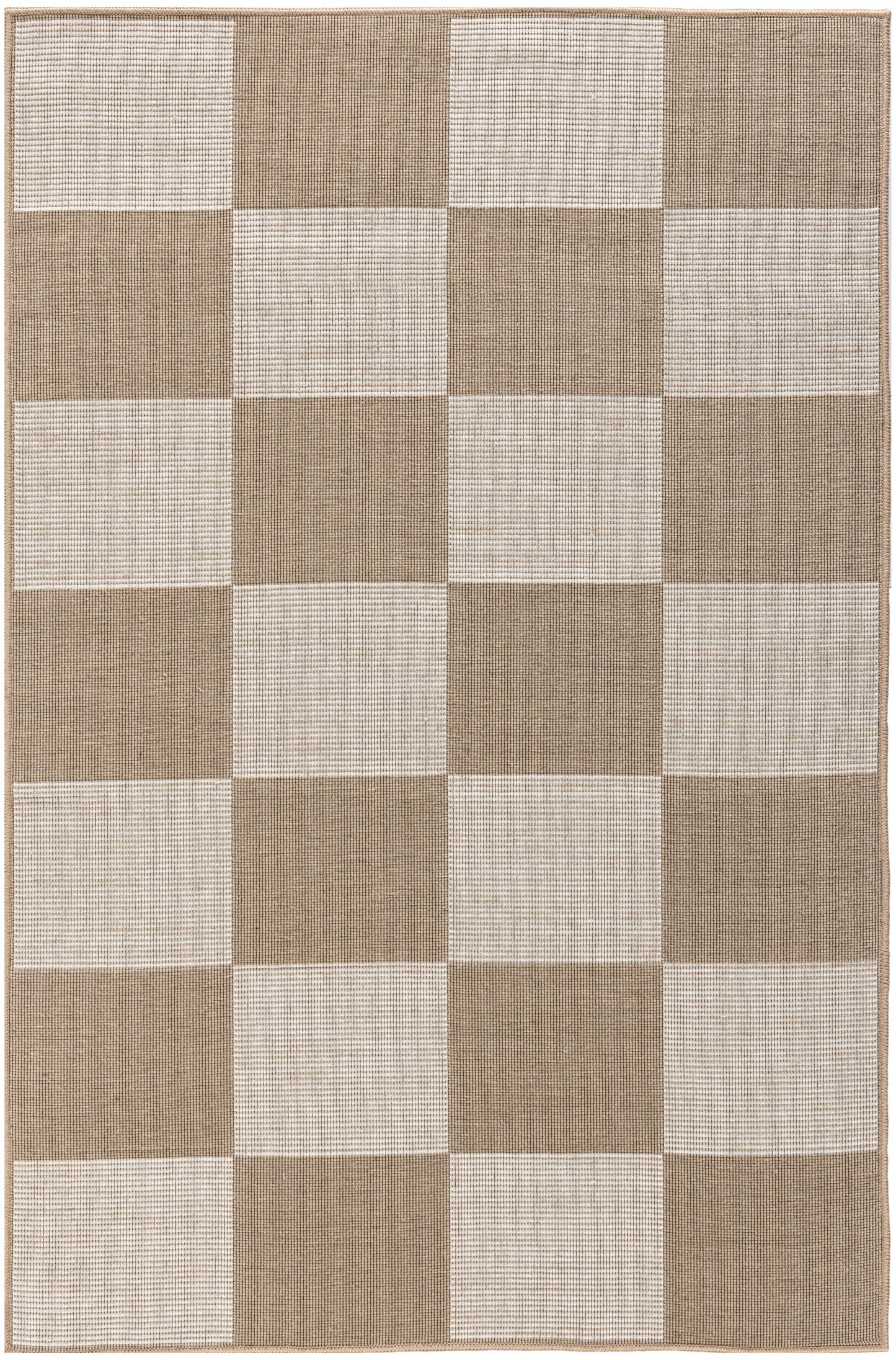 Nourison Washable Modern Jute 3'11" x 5'11" Natural Ivory Modern Indoor Rug
