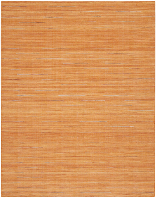 Nourison Interweave 8' x 10' Orange Modern Indoor Rug