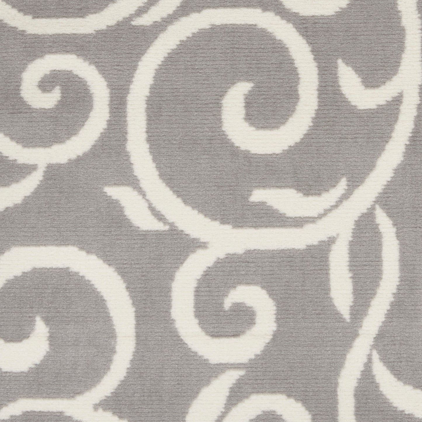 Nourison Grafix 7'10" x 9'10" Grey Contemporary Indoor Rug