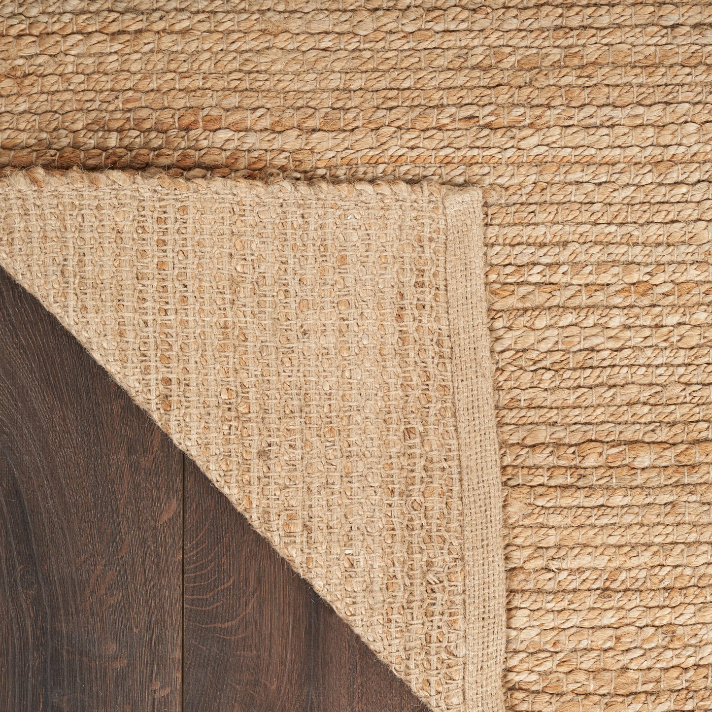 Nourison Natural Jute 2'3" x 10' Natural Farmhouse Indoor Rug