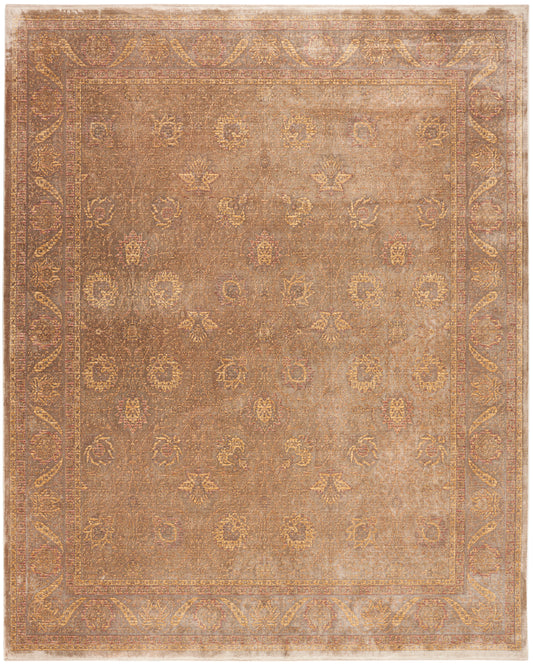 Nourison Luxurious 5'3" x 7'3" Taupe Vintage Indoor Rug