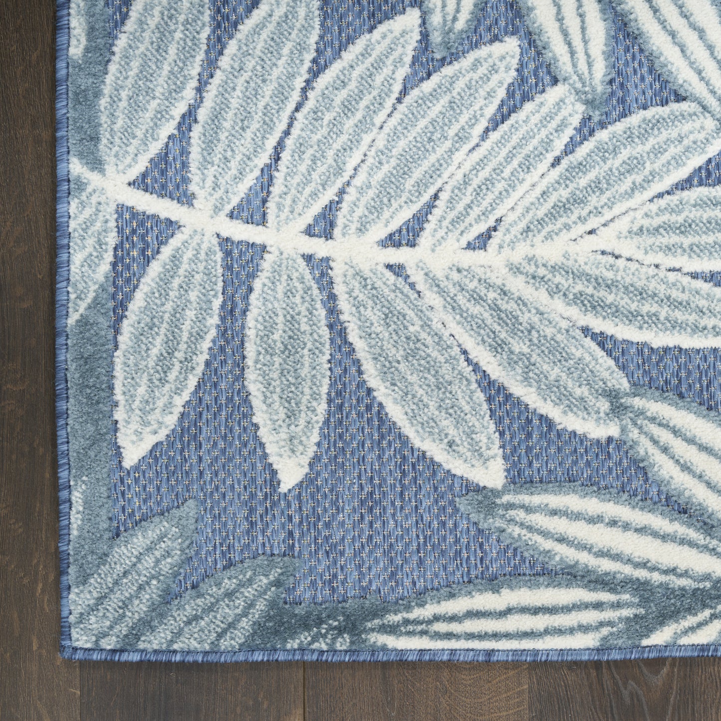 Nourison Aloha 9' x 12' Blue Modern Rug