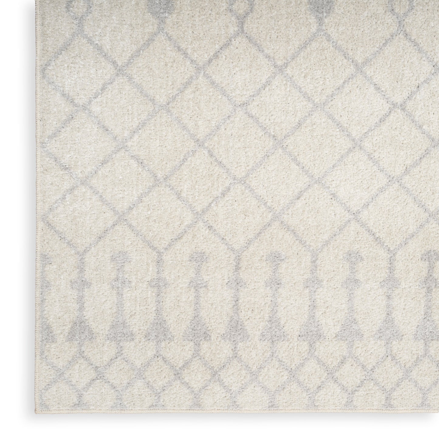 Nourison Astra Machine Washable 9' x 12' Ivory Bohemian Indoor Rug