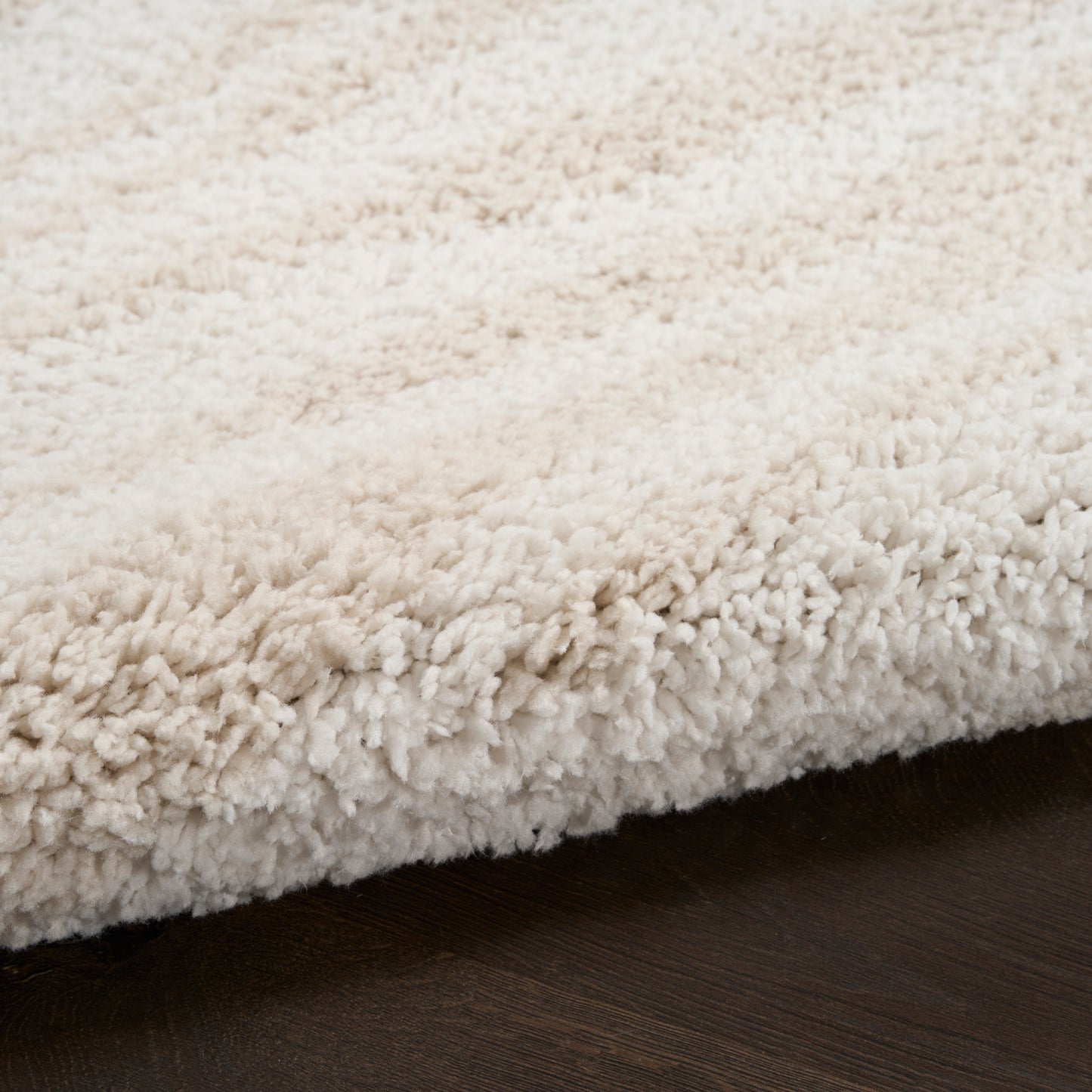 Nourison Modern Shag 7'10" x 9'10" Ivory Beige Modern Indoor Rug