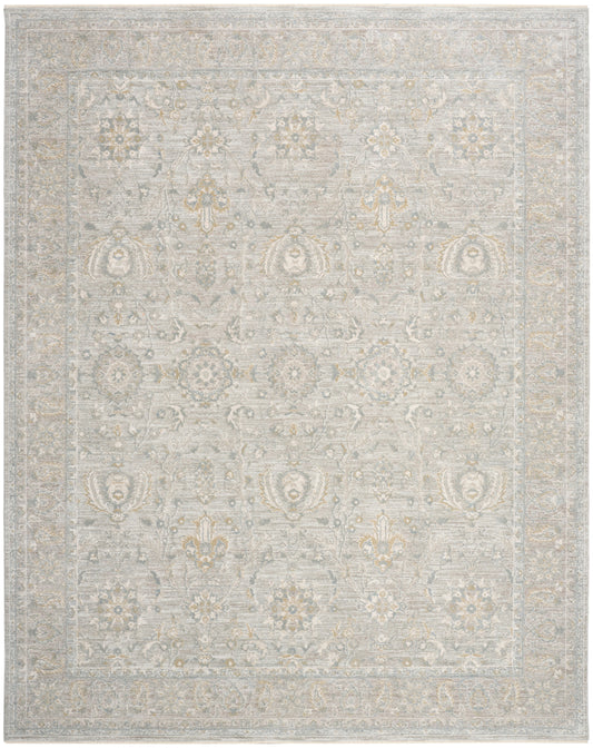 Nourison Envy 5'3" x 7'10" Grey Vintage Indoor Rug
