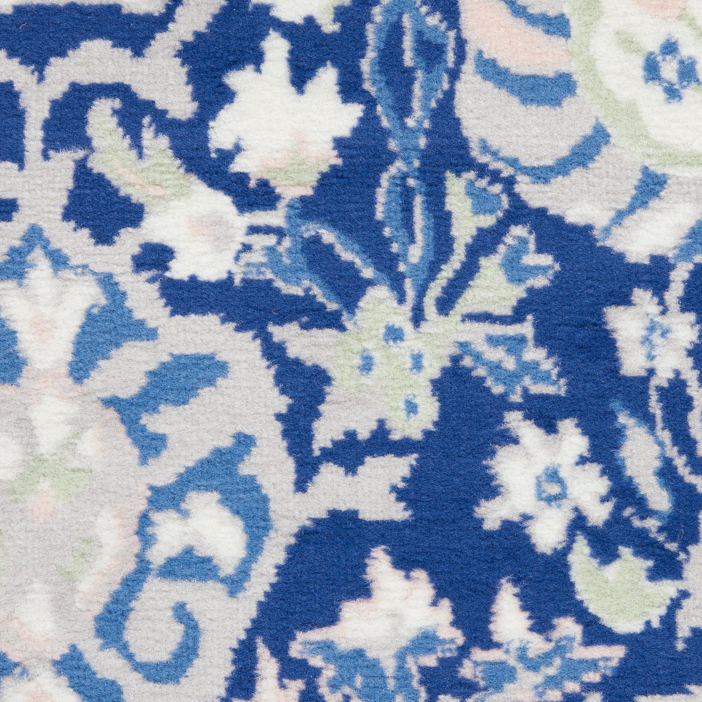 Nourison Whimsicle 6' x 9' Navy Multicolor Farmhouse Indoor Rug