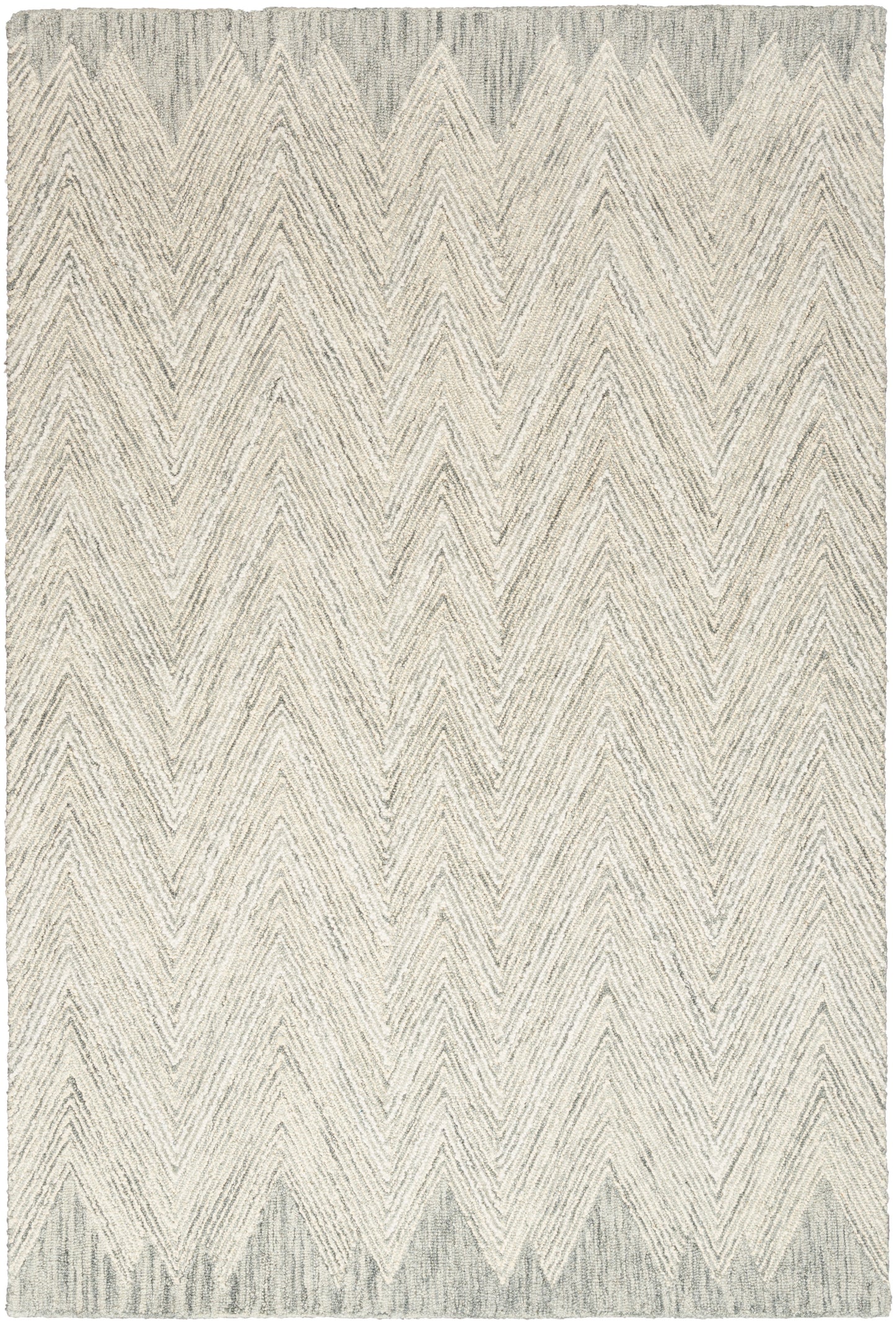 Nourison Interlock 5' x 7'6" Teal Modern Indoor Rug