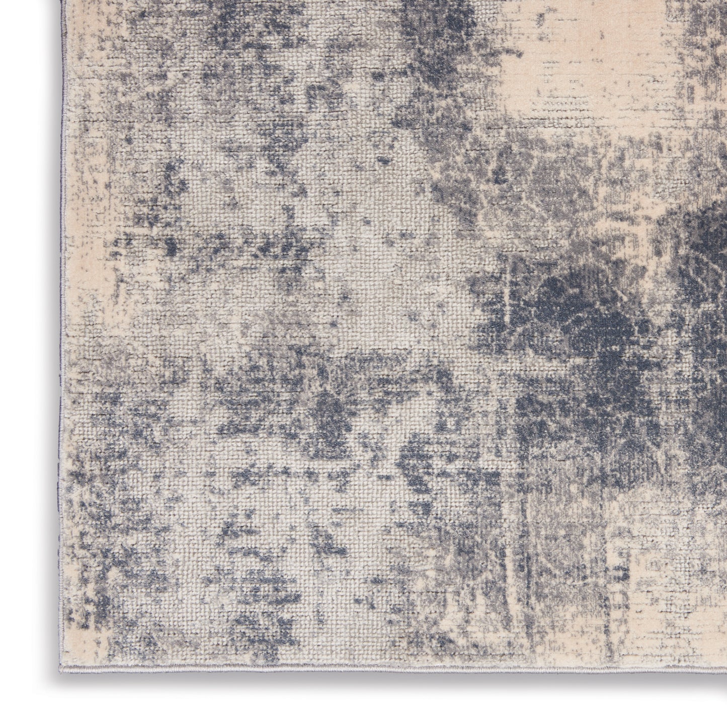 Nourison Rustic Textures 6' x 9' Blue Ivory Rustic Indoor Rug