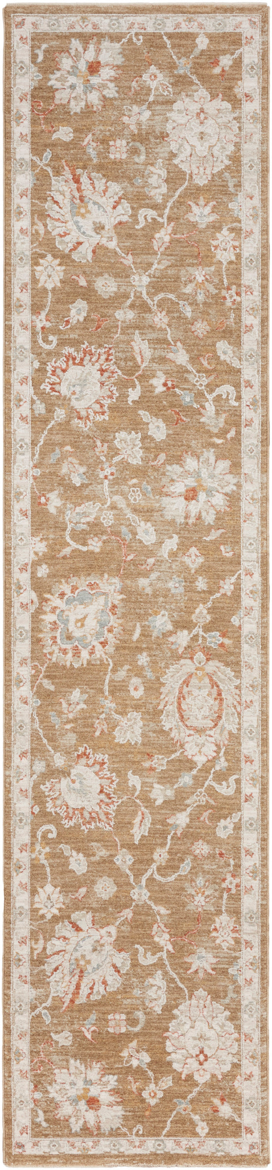 Nourison Infinite 2'3" x 10'2" Mocha Vintage Indoor Rug