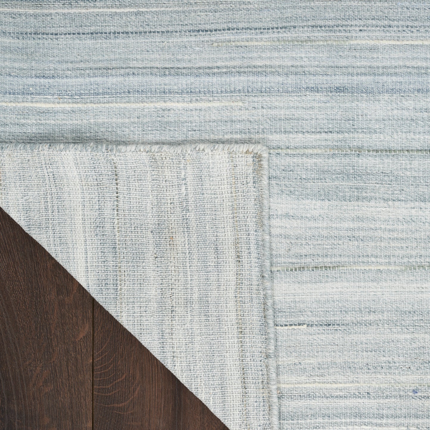 Nourison Interweave 5'3" x 7'3" Light Blue Modern Indoor Rug