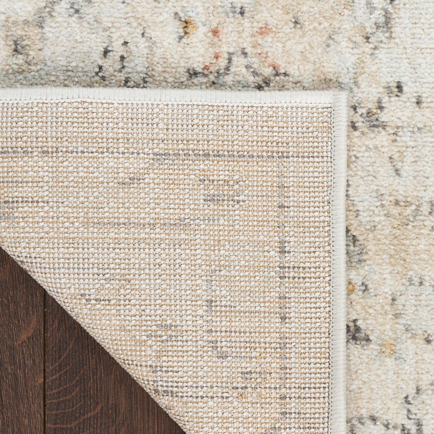 Nourison Oushak Home 2' x 4' Grey Vintage Indoor Rug