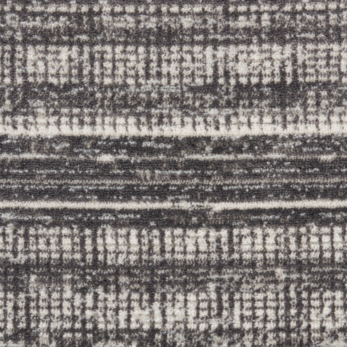 Calvin Klein CK011 Verdant 5'3" x 7'3" Charcoal Ivory Modern Indoor Rug