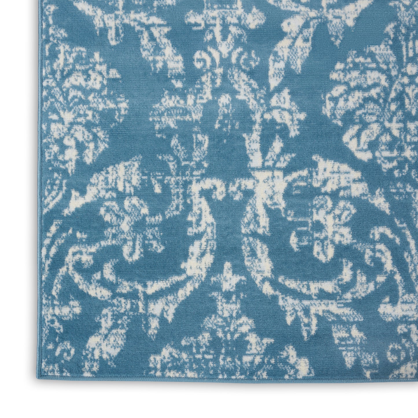 Nourison Jubilant 7'10" x 9'10" Blue Vintage Indoor Rug