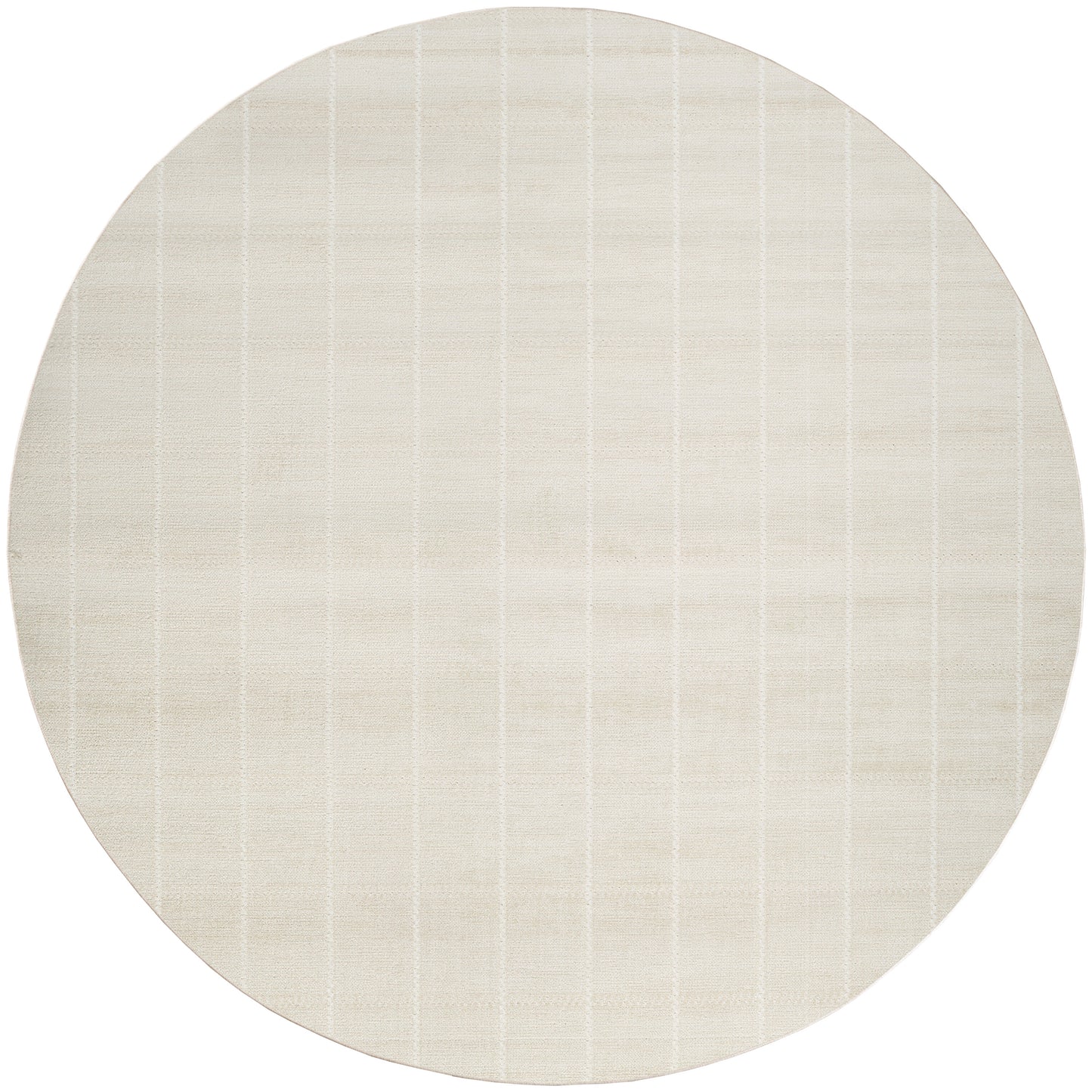 Nourison Serenity Home 8' x Round Ivory Modern Indoor Rug