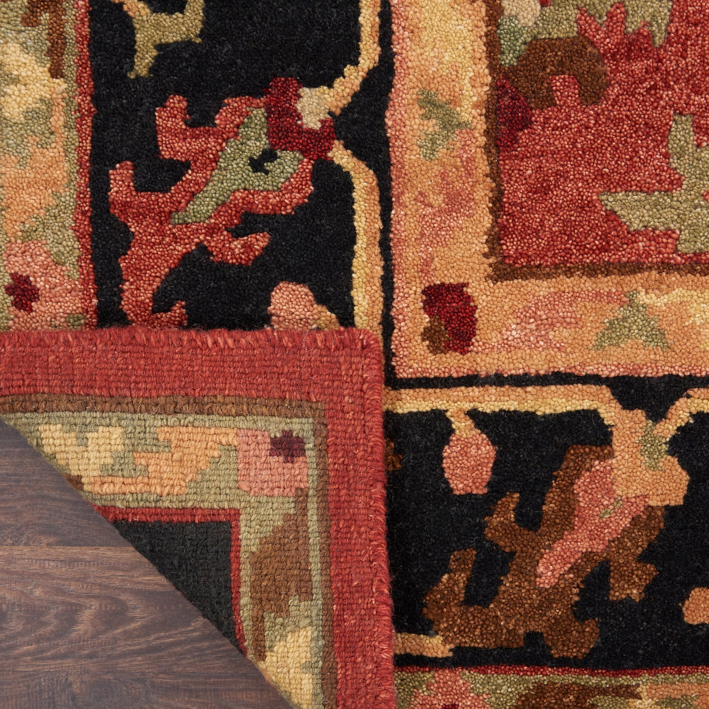 Nourison Tahoe 7'9" x 9'9" Rust Traditional Indoor Rug