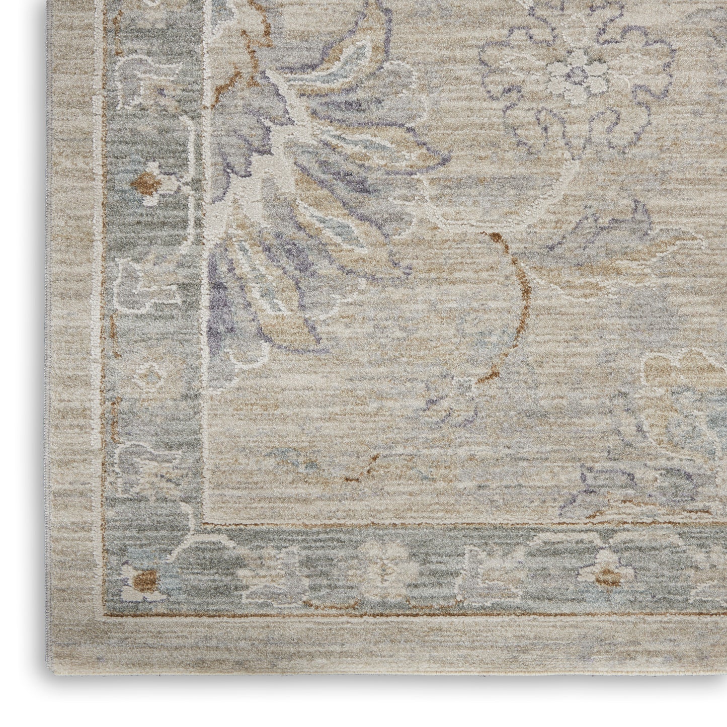 Nourison Infinite 9'3" x 12'7" Lt Grey Vintage Indoor Rug