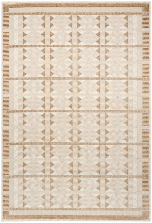 Nourison Nordic 5' x 7' Taupe Modern Indoor Rug