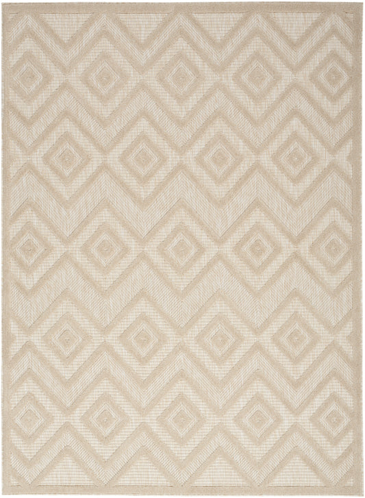 Nourison Versatile 5' x 7' Cream Modern Rug