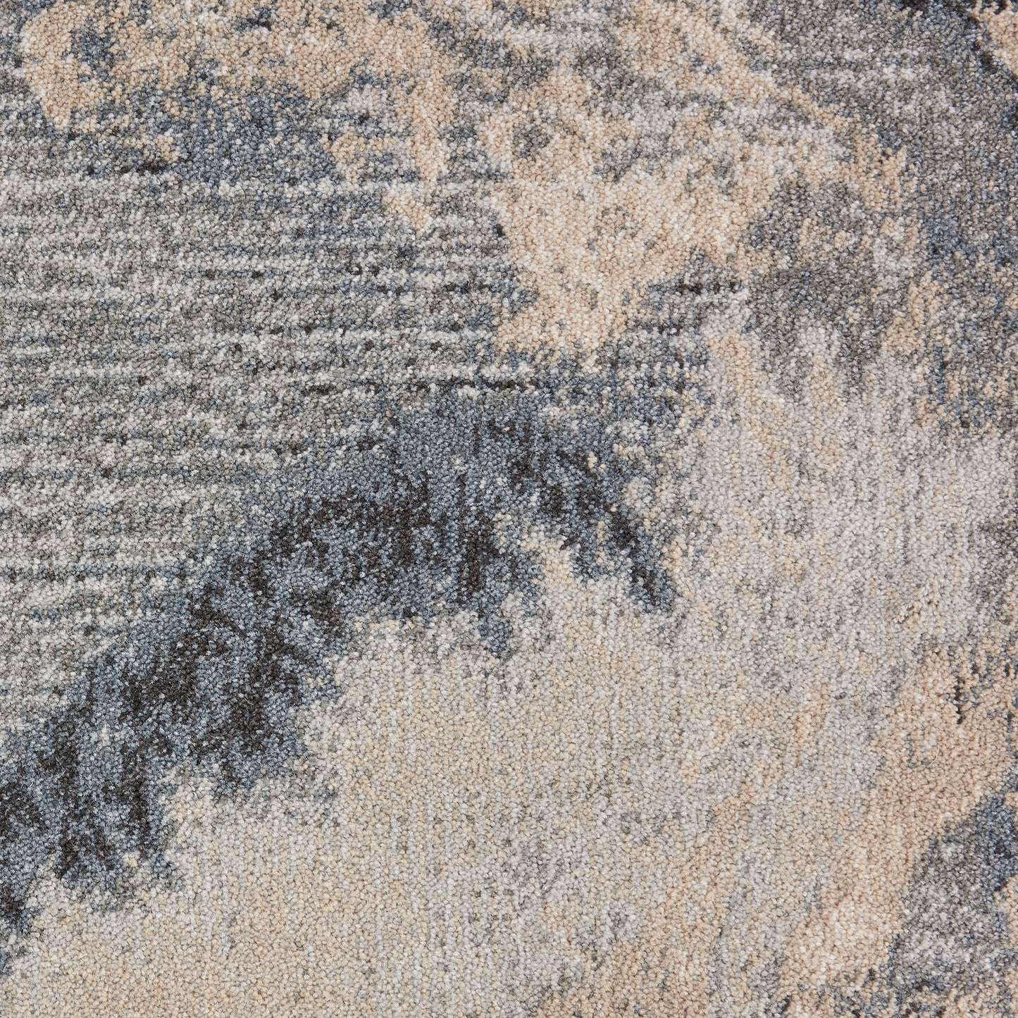 Nourison Maxell 10' x 14' Grey Modern Indoor Rug
