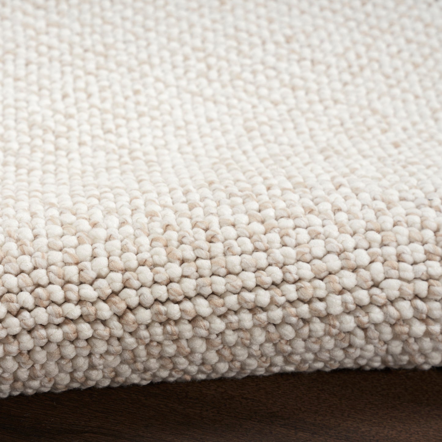 Nourison Natural Texture 2'3" x 7'6" Ivory Beige Farmhouse Indoor Rug