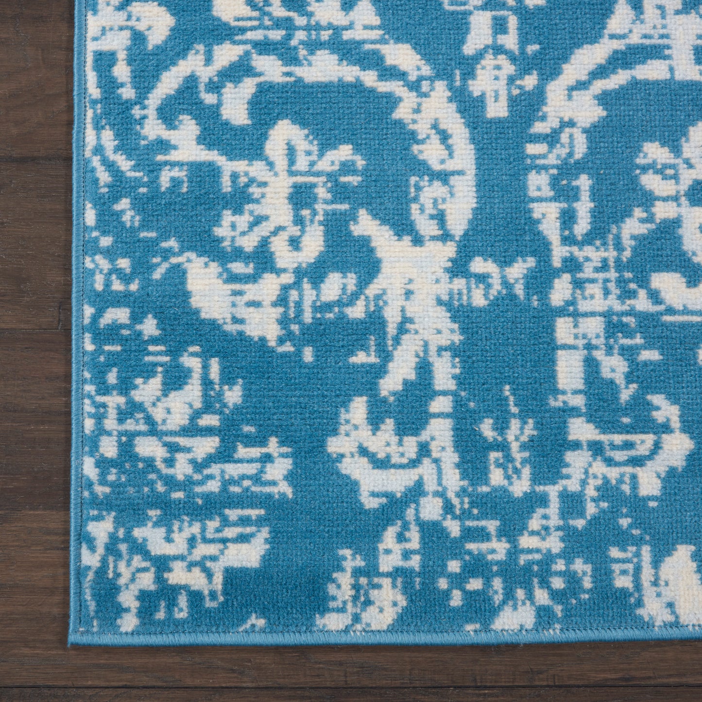 Nourison Jubilant 2' x 4' Blue Vintage Indoor Rug