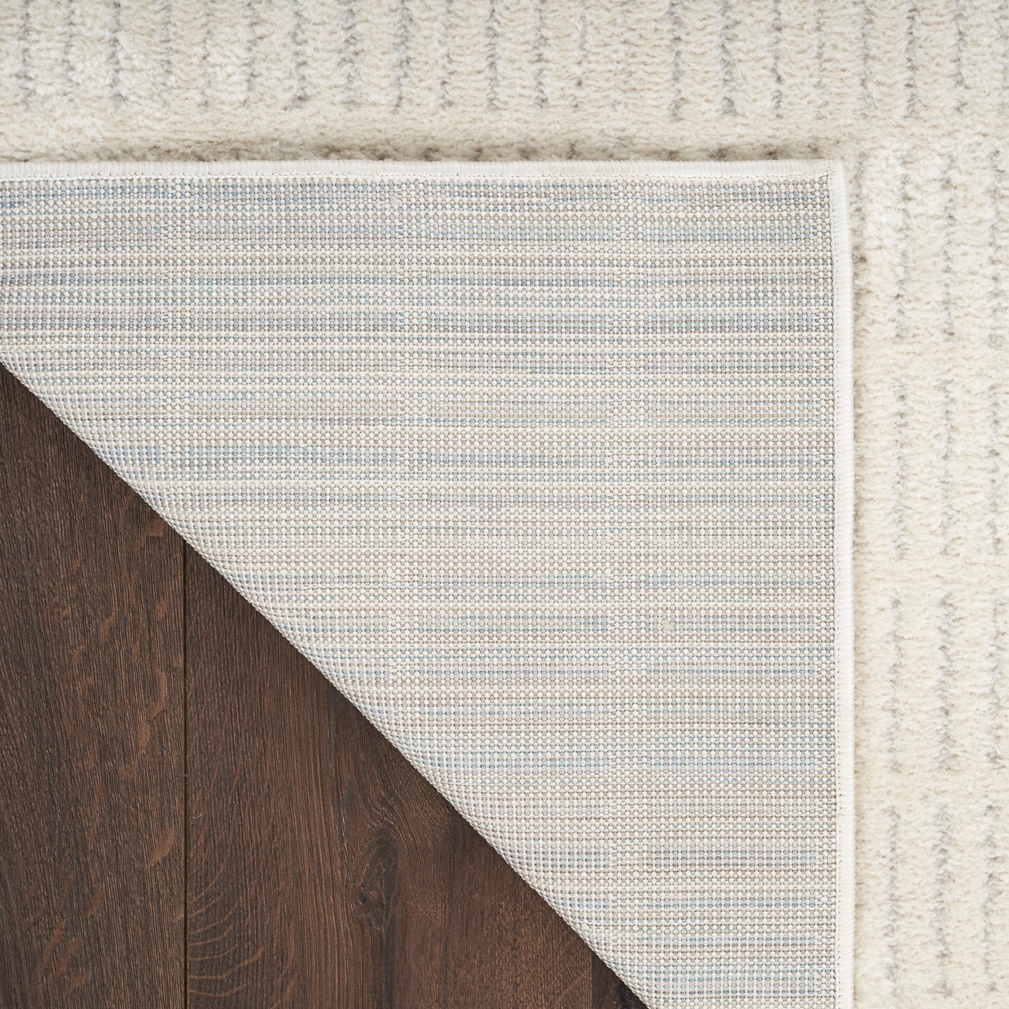 Nourison Modern Comfort 9' x 12' Ivory Grey Scandinavian Indoor Rug