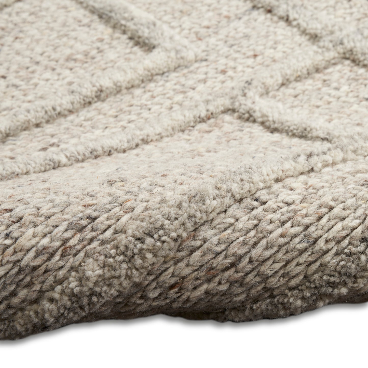 Calvin Klein CK045 Impressions 7'9" x 9'9" Silver Modern Indoor Rug