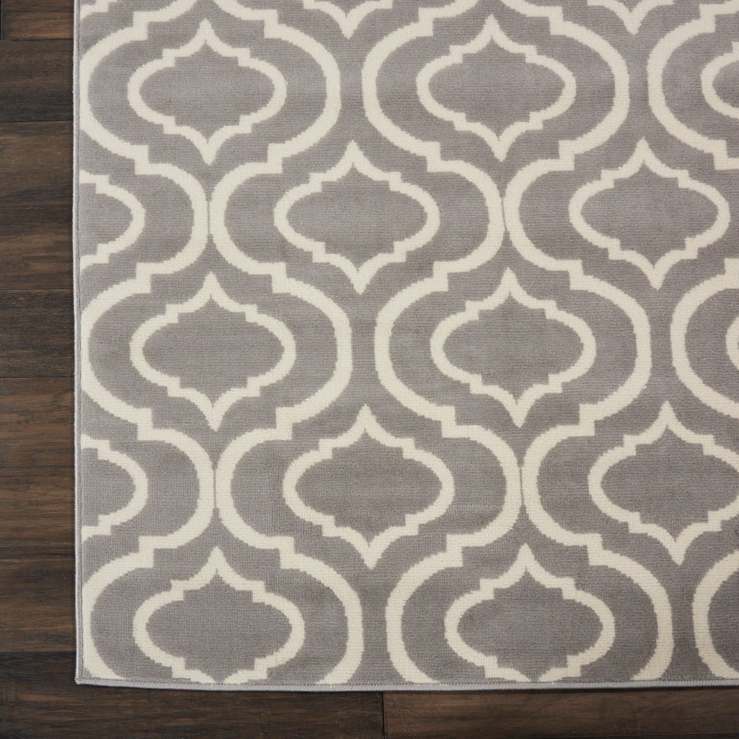 Nourison Jubilant 7' x 10' Grey Contemporary Indoor Rug