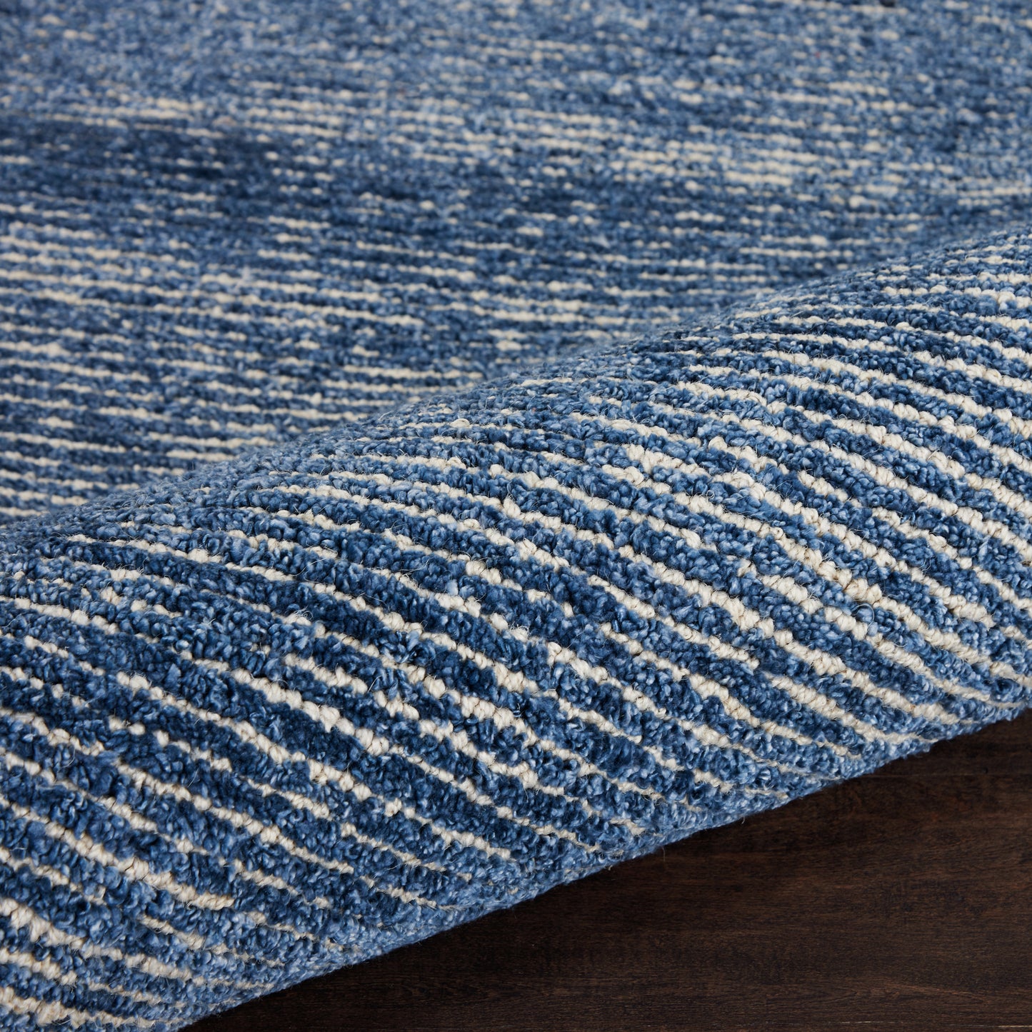 Nourison Weston 5'3" x 7'5" Aegean Blue Modern Indoor Rug