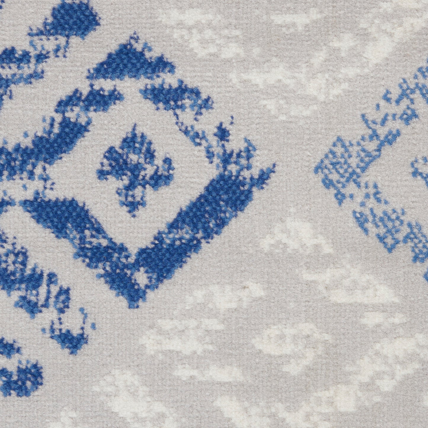 Nourison Whimsicle 3' x 5' Grey Blue Bohemian Indoor Rug