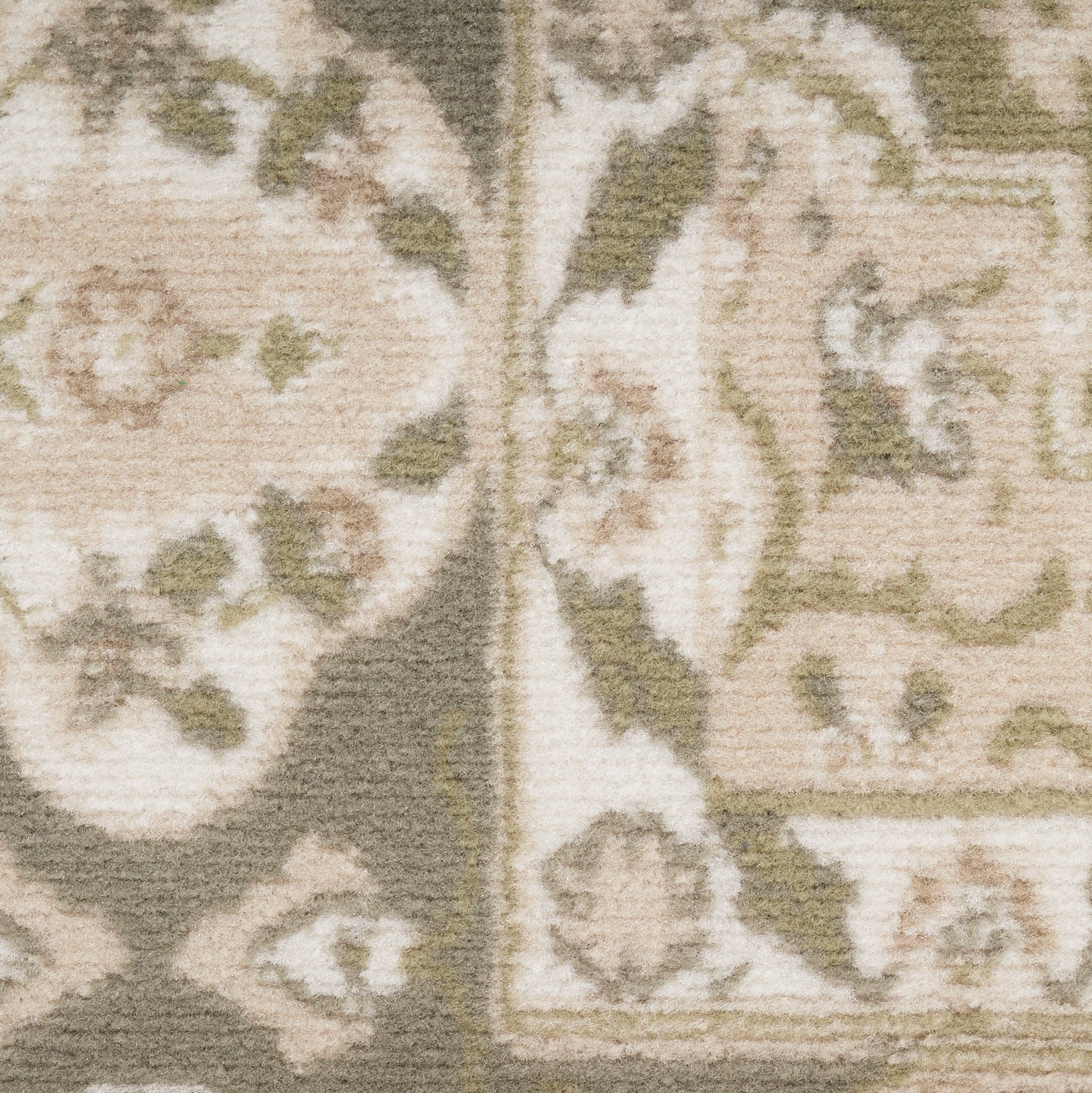 Nourison Grafix 5'3" x 7'3" Green Vintage Indoor Rug