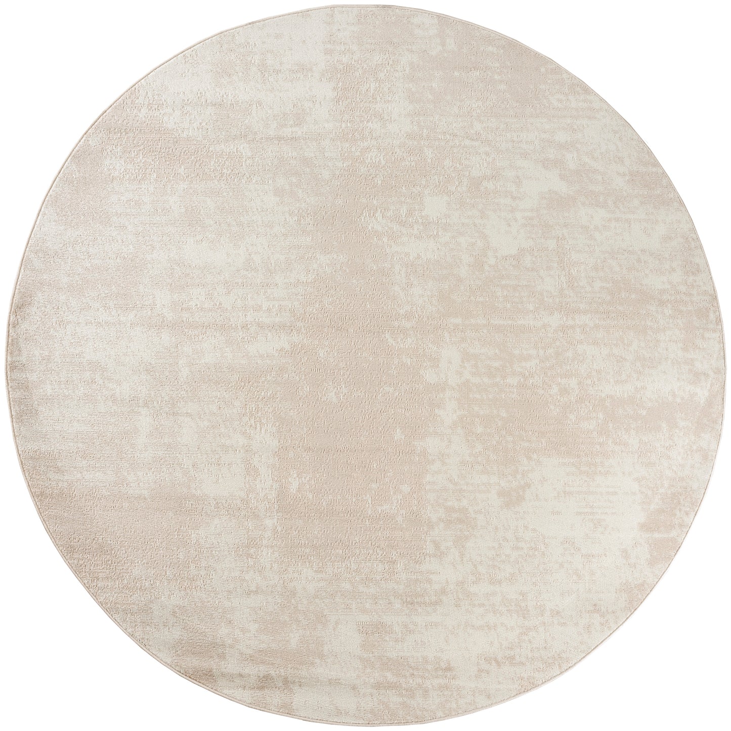 Nourison Serenity Home 8' x Round Ivory Modern Indoor Rug