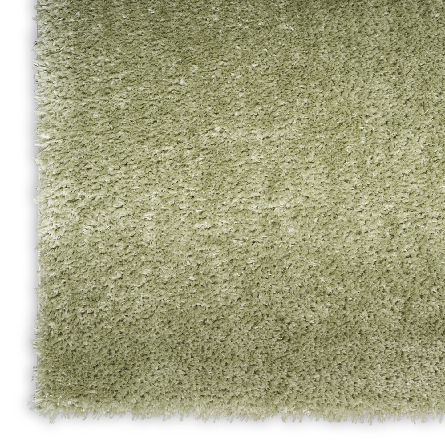 Nourison Pacific Shag 5'3" x 7'3" Green Shag Indoor Rug