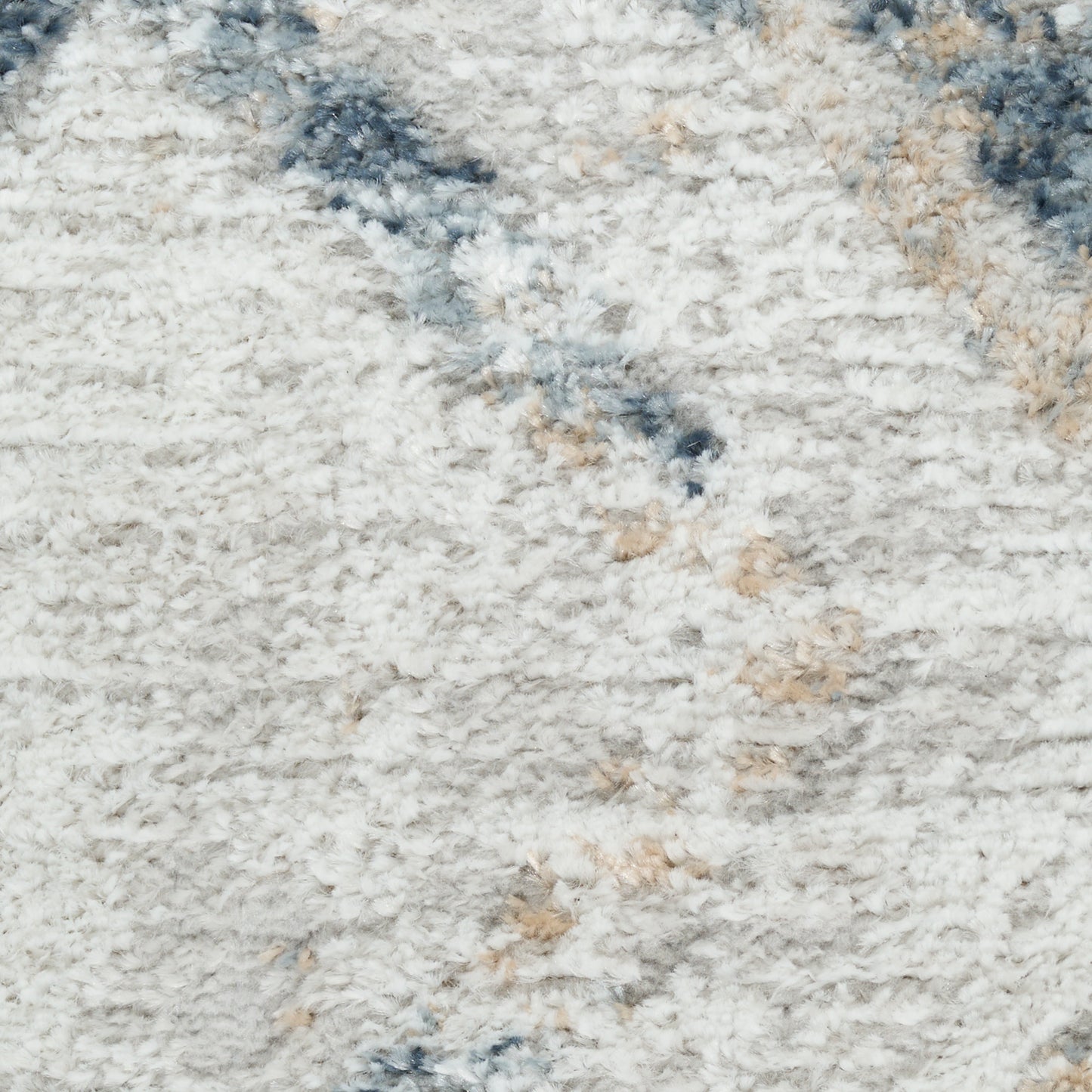 Nourison Dekor 7'10" x 9'10" Grey Navy Modern Indoor Rug
