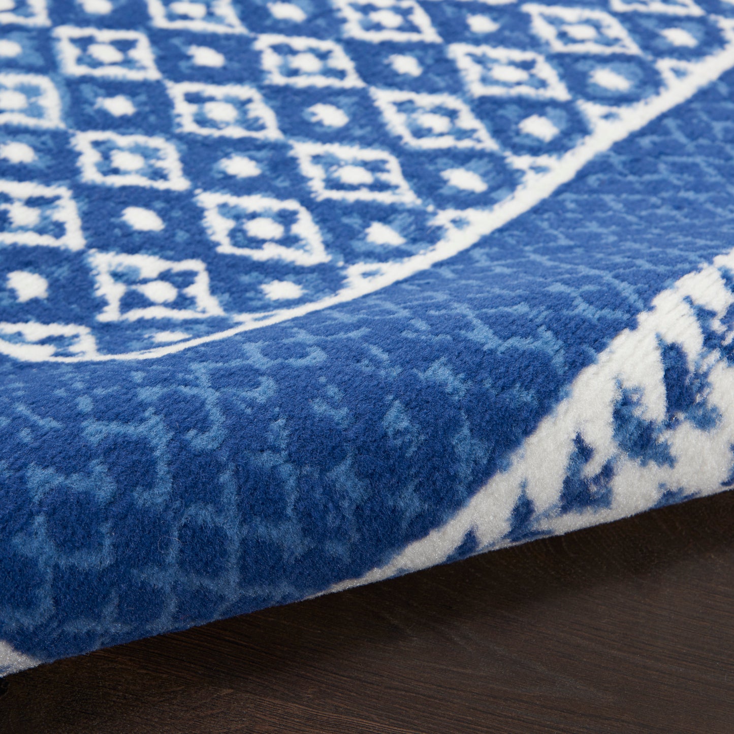 Nourison Whimsicle 8' x 10' Navy Farmhouse Indoor Rug