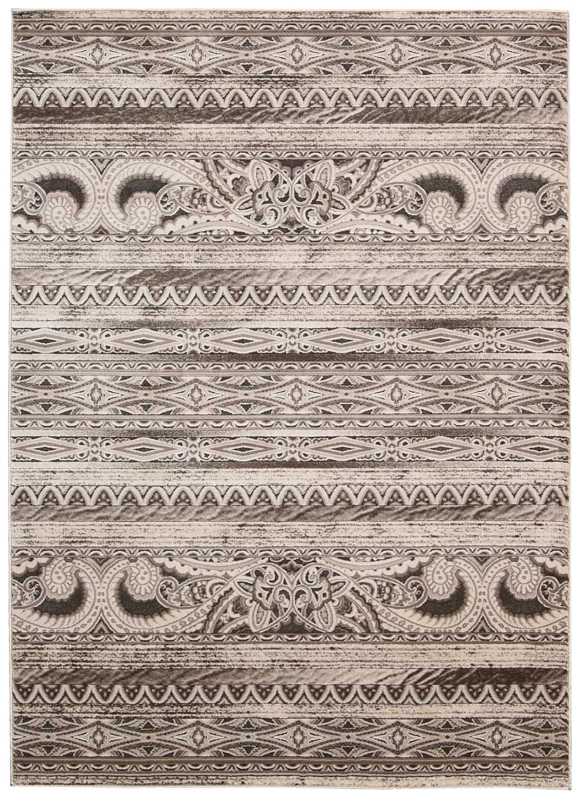 Nourison Karma 9'3" x 12'9" Beige Vintage Indoor Rug