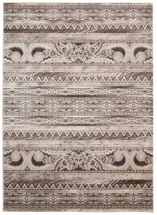 Nourison Karma 9'3" x 12'9" Beige Vintage Indoor Rug