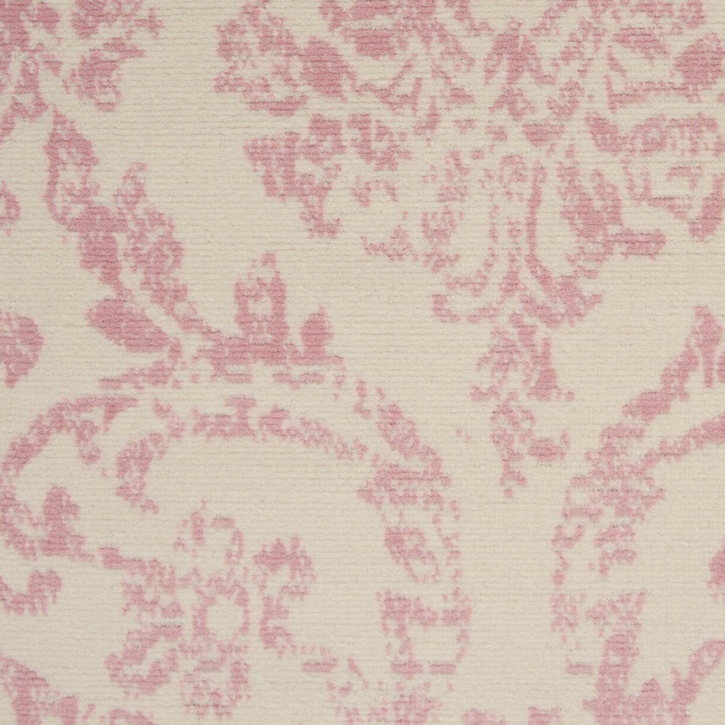 Nourison Jubilant 3' x 5' Ivory Pink Vintage Indoor Rug