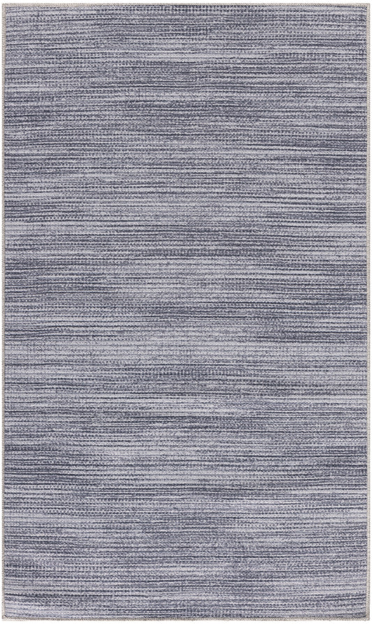 Nourison Nourison Washables 3' x 5' Grey Modern Indoor Rug