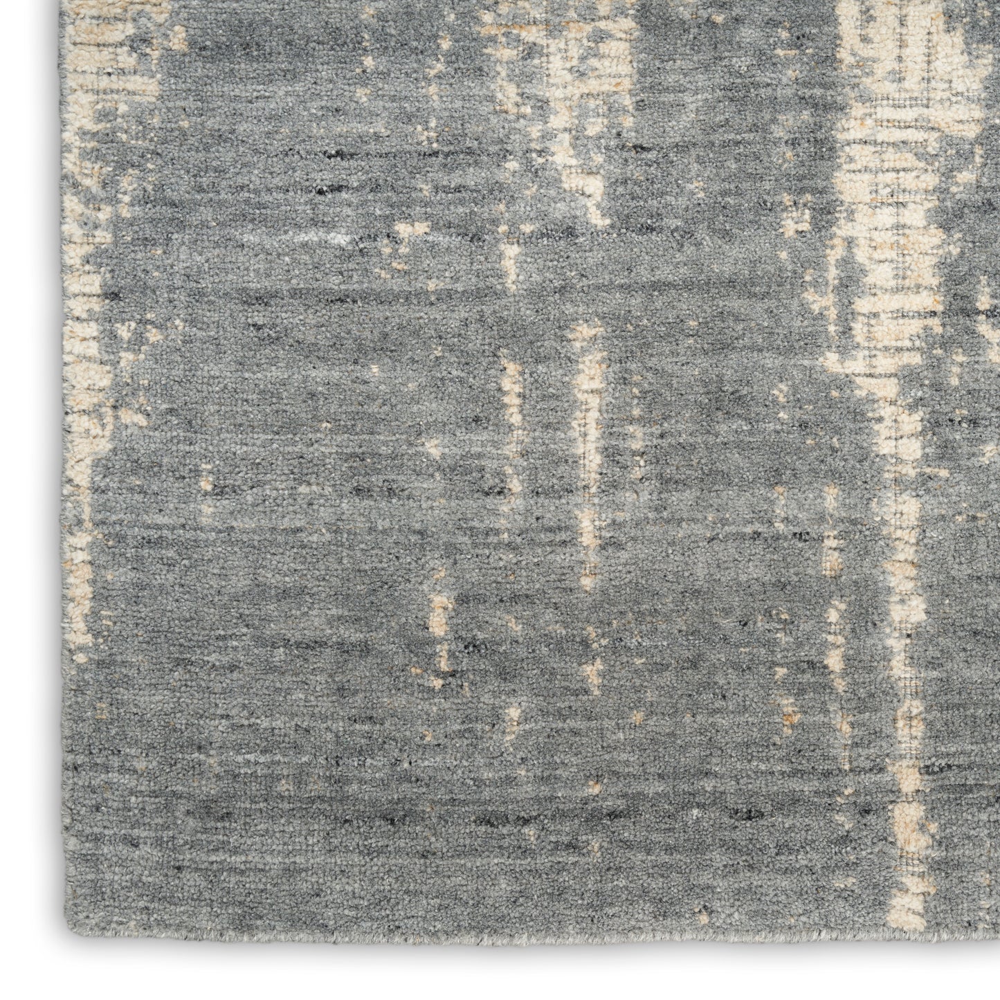 Nourison Harmony 7'9" x 9'9" Slate Beige Modern Indoor Rug