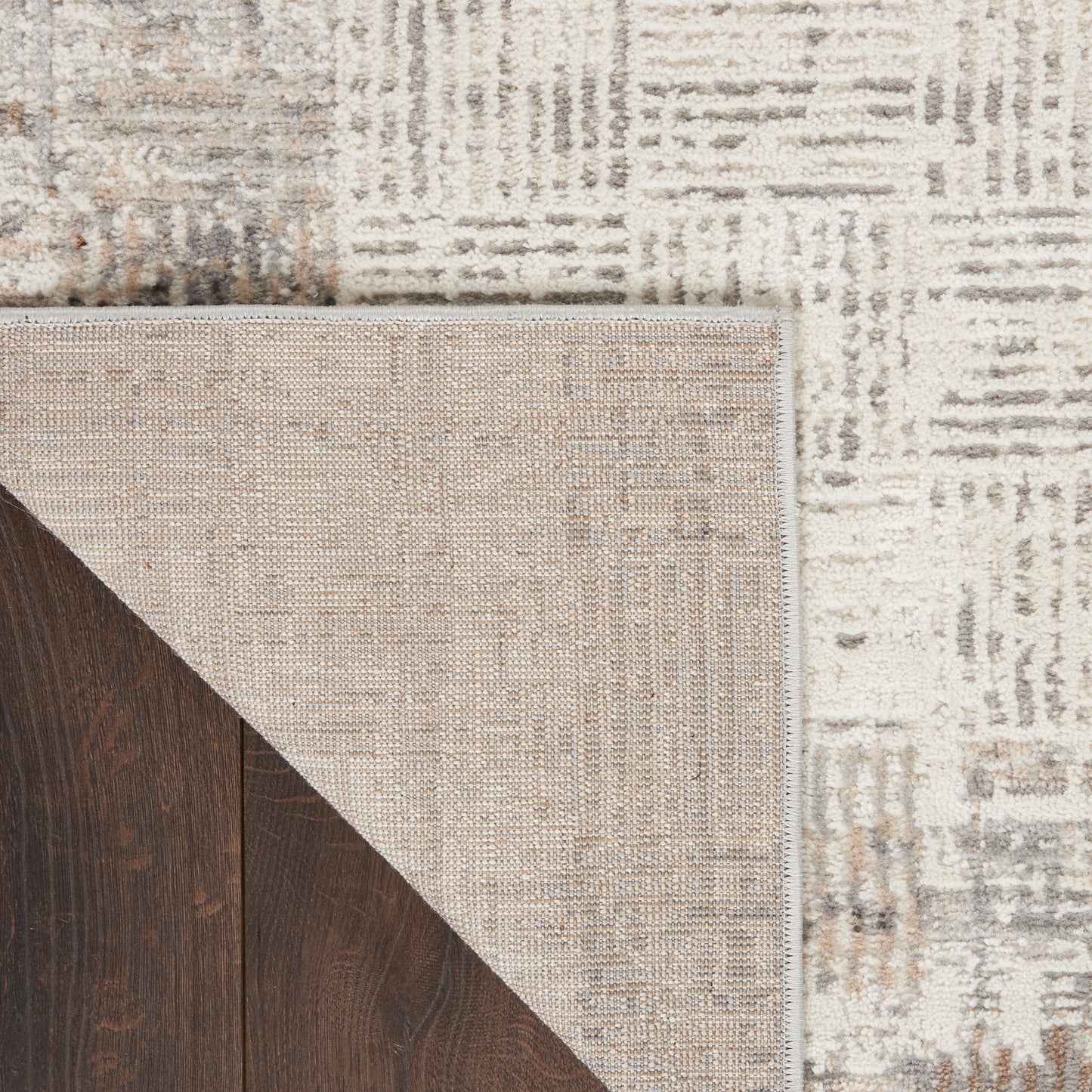 Nourison Elation 2' x 3' Ivory Grey Modern Indoor Rug