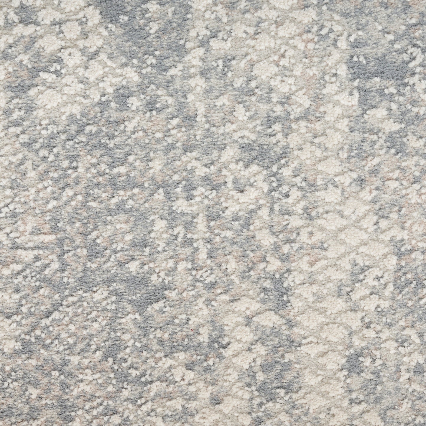 Nourison Exhale 2'2" x 7'6" Light Grey Modern Indoor Rug