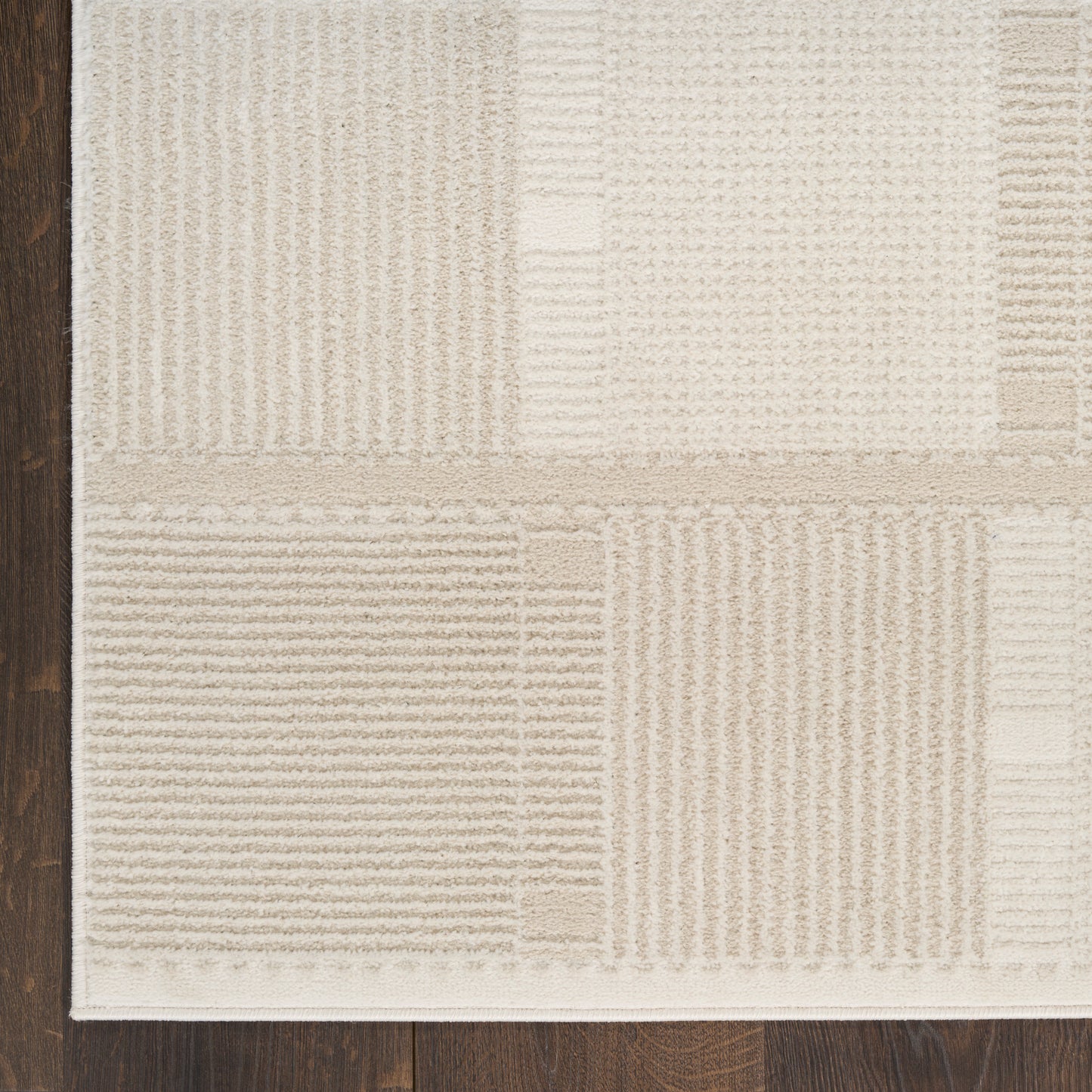 Nourison Nordic 8' x 10' Ivory Beige Modern Indoor Rug