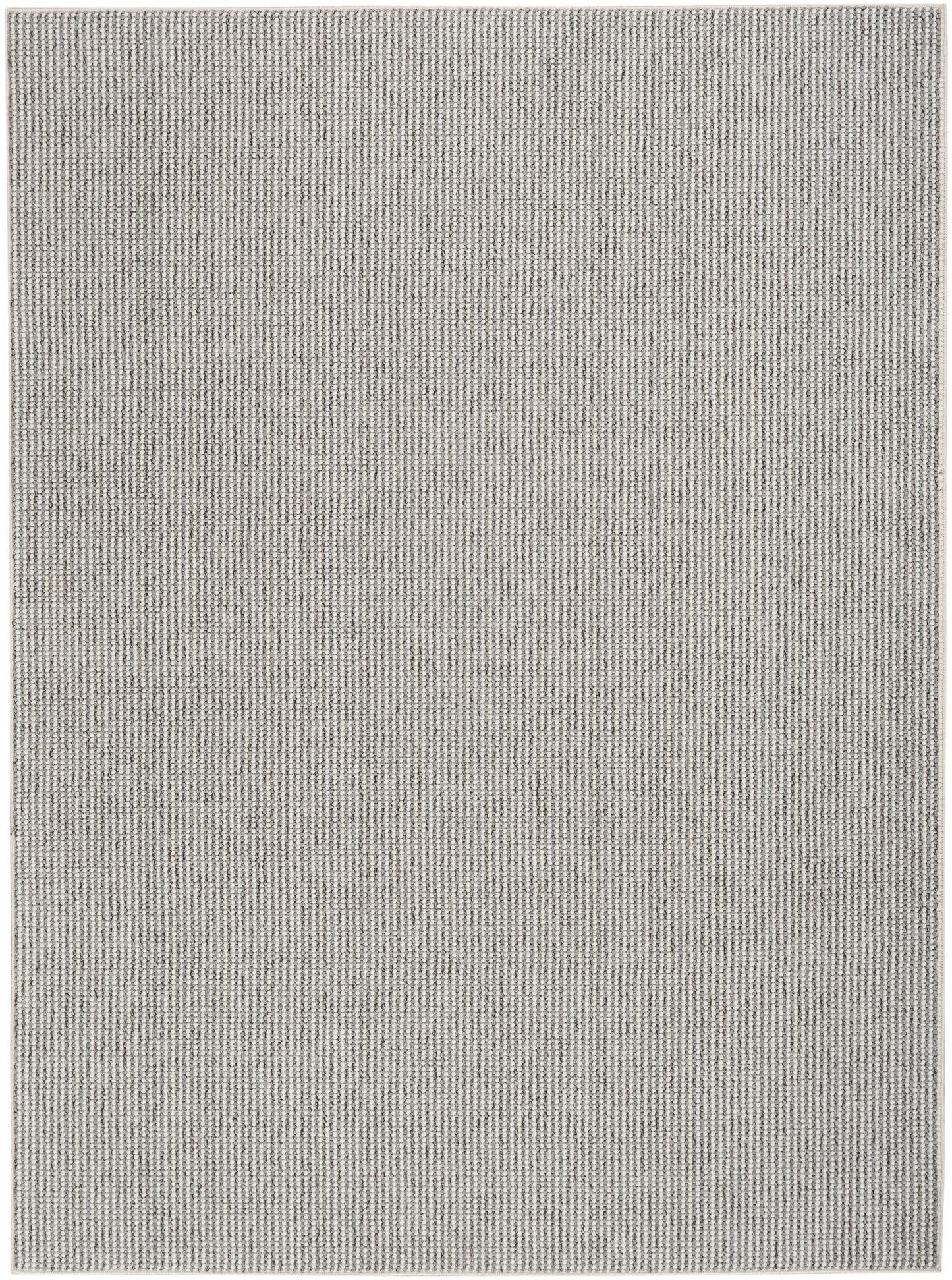 Nourison Natural Texture 9' x 12' Ivory Grey Farmhouse Indoor Rug