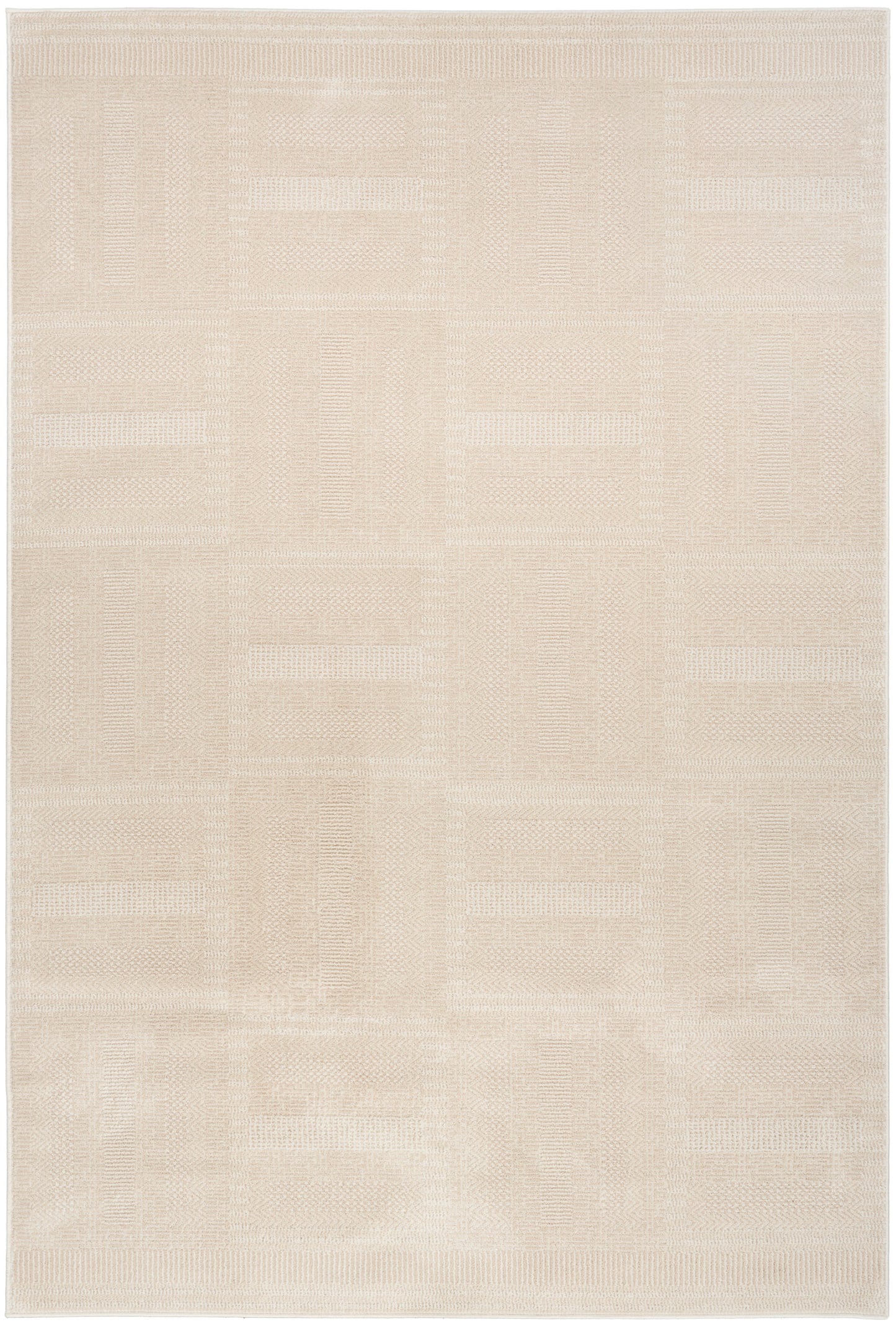 Nourison Nordic 4' x 6' Taupe Modern Indoor Rug